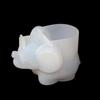 Elephant Beauty Sponge Rack Mold Makup Egg Stand Epoxy Resin Mould Art Tools