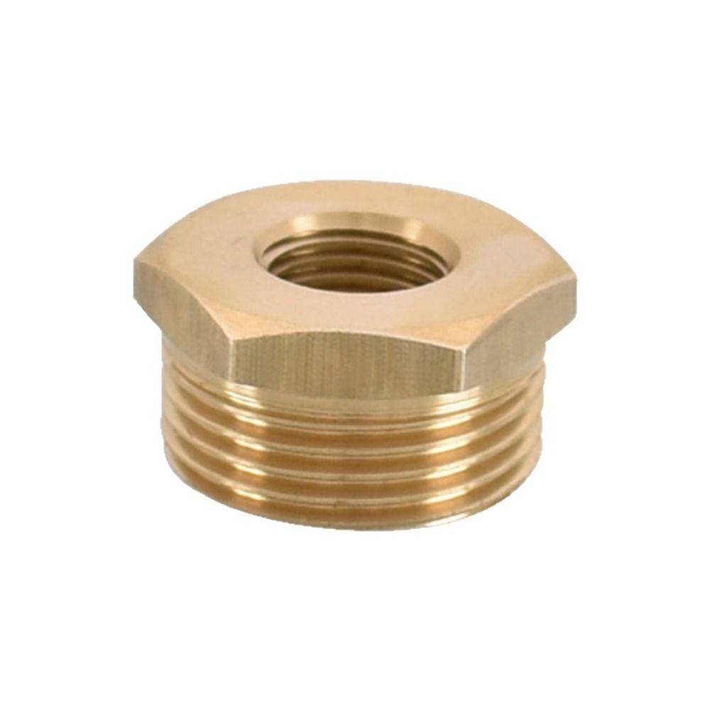 Brass Brass Hex Bushing 1/8 1/4 3/8 1/2 3/4 Water Gas Adapter Coupler Reducer Pipe Fitting