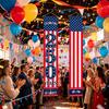 Vertical Independence Day Banner 250 Years of Liberty Outdoor Indoor Hanging Decoration for Patriotic Celebrations and Events