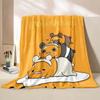 1PC Gudetama Egg Printed Blanket Children Adult Blanket Soft and Warm Bedding for Bed Sofa Outdoor Travel Cover Blanket