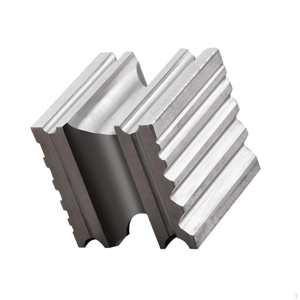 Штамповочный блок, многофункциональный полукруглый металлический формовочный блок для изготовления ювелирных изделий с треугольным профилем