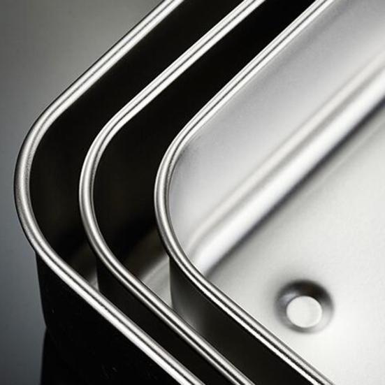 Герметичный пищевой контейнер для пищевых продуктов с прозрачной изоляцией крышки, сохранение в холоде, большая емкость, нержавеющая сталь