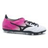 Mizuno Morelia Neo Удобные Универсальные AG (Резиновые короткие шипы) Нескользящие износостойкие футбольные бутсы Мужские футбольные бутсы Белые Фиолетовые Черные P1GA218509