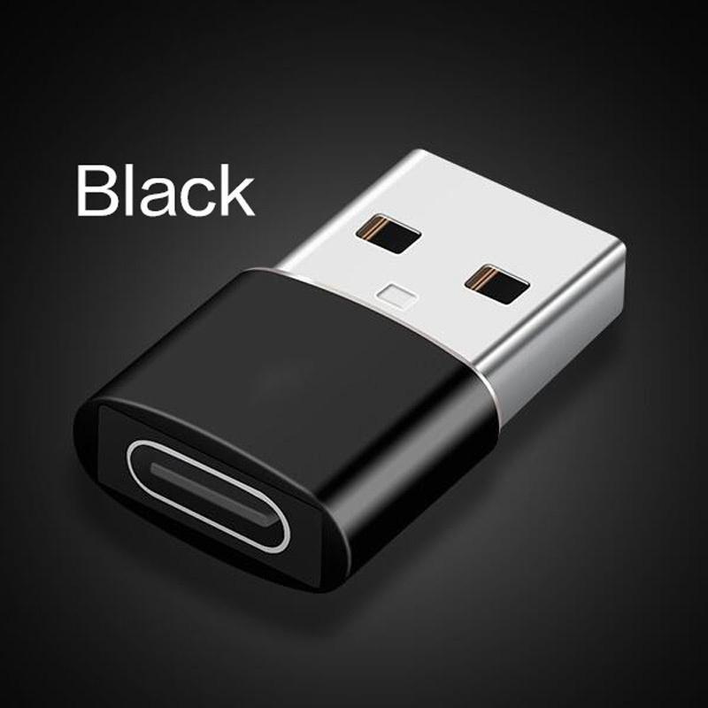 1 шт./2 шт./4 шт. USB-адаптер типа C USB 2,0 тип A «папа» на USB-тип C «мама» конвертер USB C адаптер для зарядки и передачи данных