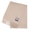 Buyer Pure Cashmere 20 Colors and Solid Large 100% Scarf, Available, Men's Women's, Color, Thick, (Beige), FT30L-145a