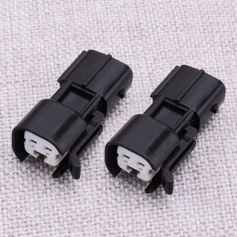 2pcs Fuel Injector Adapter Connector Fit for USCAR EV1 to EV6 & EV14 LS1 LS2 LS3