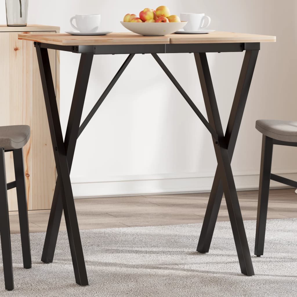 Vidaxl Nogi Do Stołu W Kształcie Litery X, 60X50X73 Cm, Żeliwo