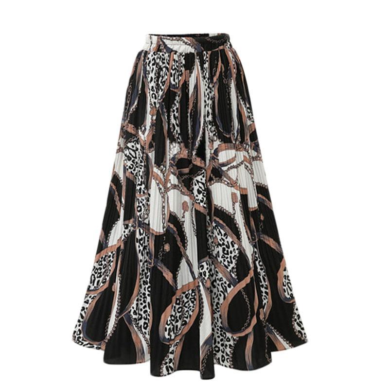 Летняя юбка в богемном стиле в стиле хиппи, повседневная юбка-сарафана-трансформер, юбка длиной ниже колена с высокой талией, женские длинные юбки трапециевидной формы, юбки с эластичной резинкой на талии