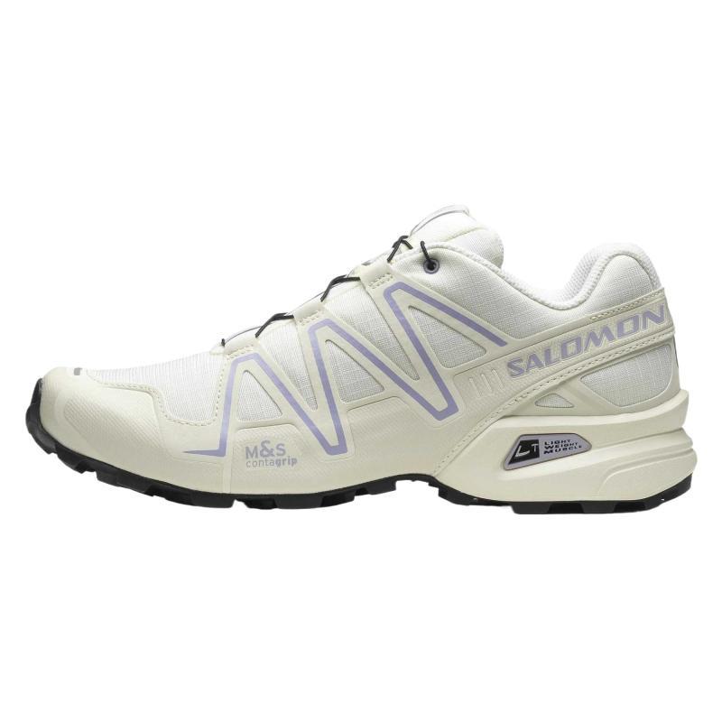 SALOMON Speedcross 3 Противоскользящие и износостойкие легкие низкие кроссовки для улицы унисекс белые кроссовки 477234