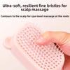 Plastic Retractable Hair Brush Self-Cleaning Scalp Massage Comb  Wet Dry Styling