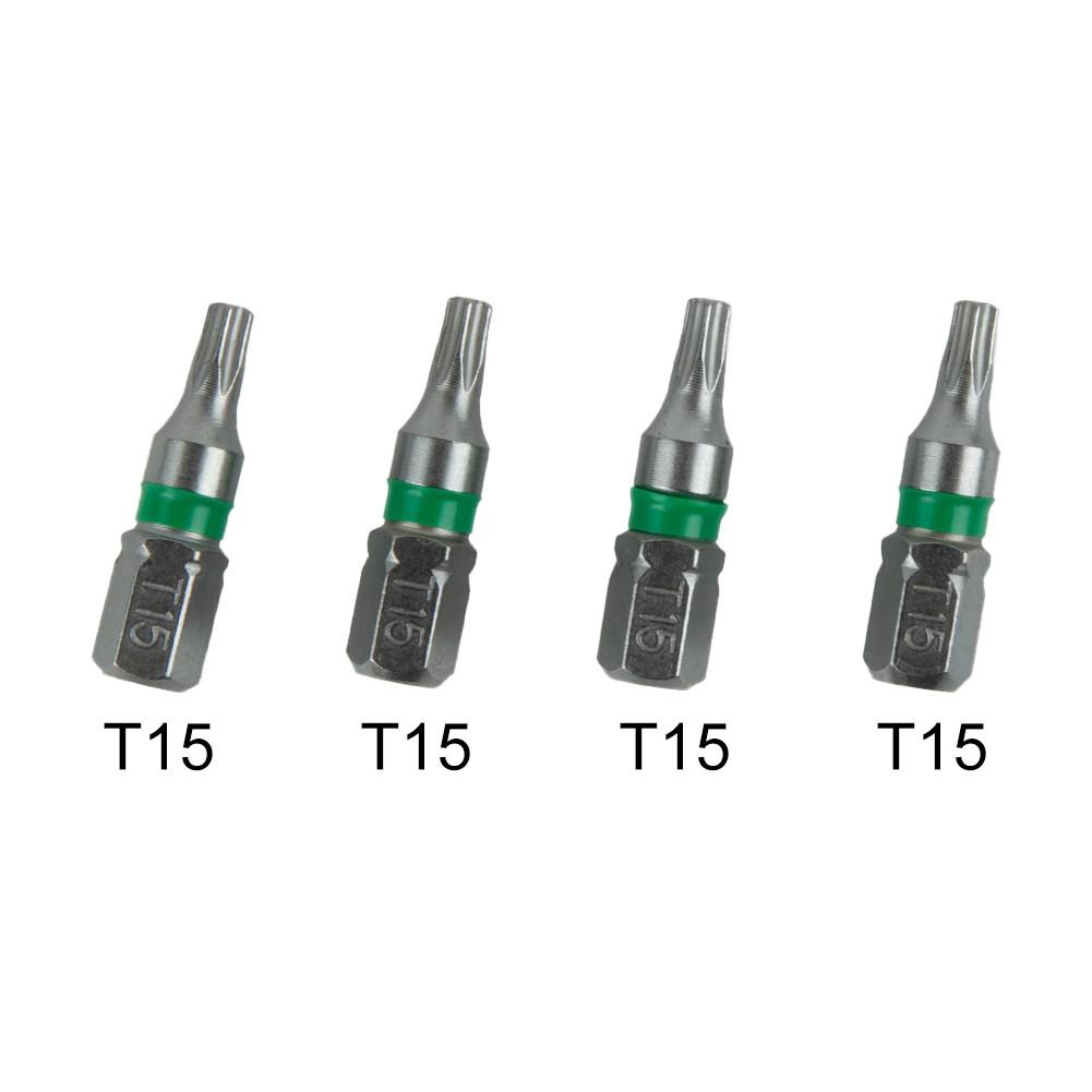 Screwdriver Bit 25mm 4Pc Hex Shank Screw Driver Bit