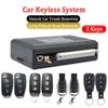Car Remote Central Lock Door Keyless Entry Car Alarm Systems Open The Trunk With Light Flashes 12V