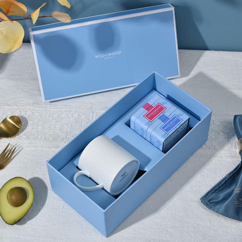 Wedgwood Nordic Geometric Mug & Tea Caddy Gift Set