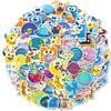 100 Small Size 4Cm Space Planet Space Series Stickers Sci-Fi Fantasy Fun Stickers
