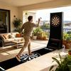 Standard Distance Marked Dart Runner Mat Anti-slip Durable Washable Floor Mat Game Room Carpet Home Decoration
