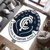 Carlton Blues Carpet Rug for Living Room Bedroom Home Sofa Decoration,Kids play Nonslip Floor Mat