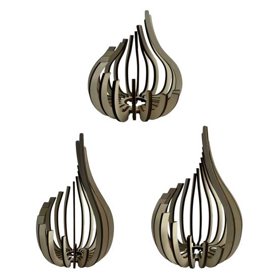 Деревянный подсвечник Современный минималистичный стиль Подсвечник Подставка для чайной свечи Ручная работа Подставка для столбовой свечи