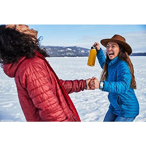 Standard Mouth 18oz (532ml) Stainless Steel Water Bottle with Stone Design, Insulated (Official Japanese Product)