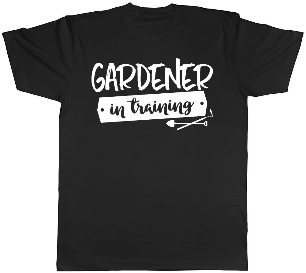 Gardener in Training Unisexs Unisexs Ladies TShirt Tee