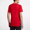Nike T Shirts Men's Red Crew Neck Moderate Straight Fit 891685-657