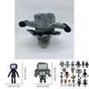Adorable Skibidi Toilet Plush Toy Short Hair For Extra Cuddliness Various Colors Available
