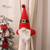 Curtain Buckle Curtain Holder Indoor Curtain Decoration Three-dimensional Santa Claus Curtain Tie Elk Snowman Shape Family Christmas Atmosphere