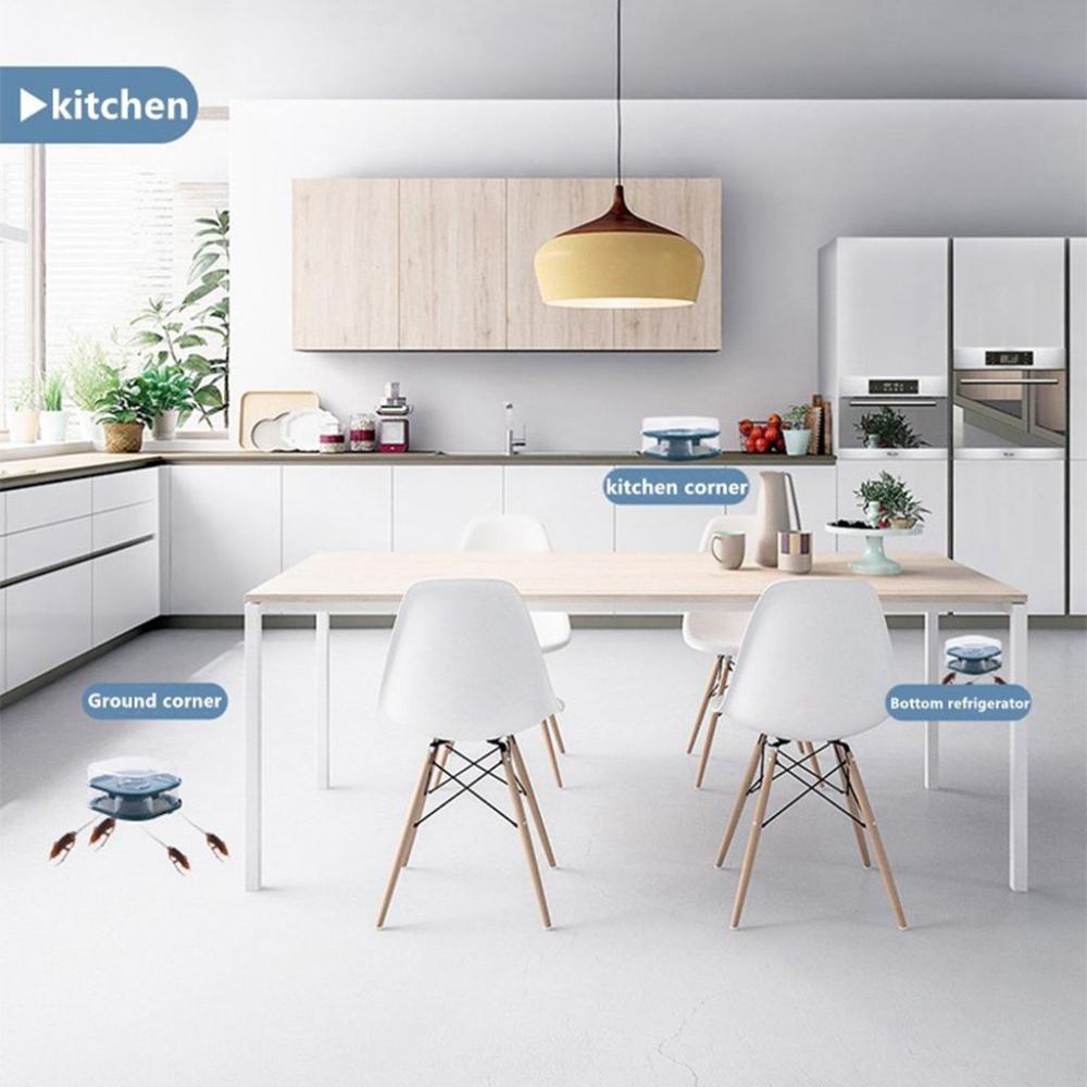 Ванная комната, Кухня Автоматическая не загрязняющая окружающую среду ловушка для тараканов Уничтожитель насекомых Ловушка для тараканов Убийца тараканов