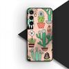 Чехол для телефона с обоями кактуса для Samsung Galaxy S20 S22 S21 FE Ultra Plus A07 A17 A15 A16 A25 A57 A37 Защитная крышка