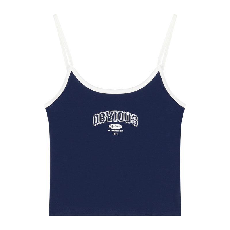 Американский ретро-халтер-маленький жилет женский летний Spice Girls Design Sense без рукавов короткий облегающий внутри топ для ношения на улице