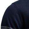 2025 Autumn and Winter New Business Stand Collar Men's Pure Cotton Sweater, High-quality Casual Half Zipper Men's Top