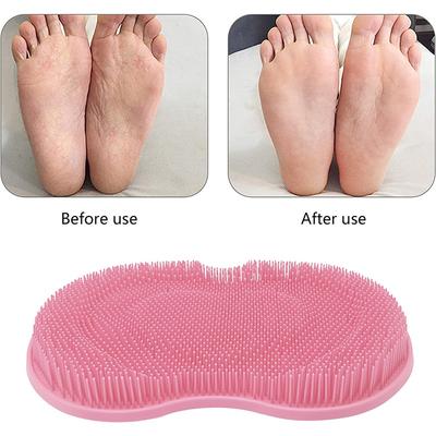 1 шт. скруббер для ног, скрубберы для душа для использования в душе, коврик для чистки ног, массажер для ног, ванна