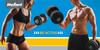 Cast Iron Weight Set 4X2.5Kg 10Kg Hole 31Mm Plate With Handles Rebel
