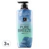 Elastine Pure Breeze Perfume Shampoo Rose & Peony Fragrance, 600ml, 3 Pcs.