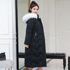 Winter Warm Cotton Clothes Women's Long Over The Knee Slim Cotton Coat Jacket Thickened