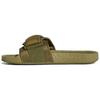 Шлепанцы X Pharrell Boost 'Olive Cargo' Мужские FY6141