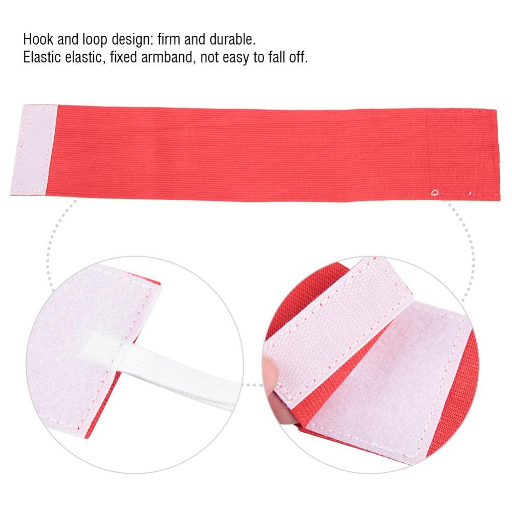 Adjustable Soccer Armbands Non-slip Sports Arm Band Football Captain Armband Soccer Gift