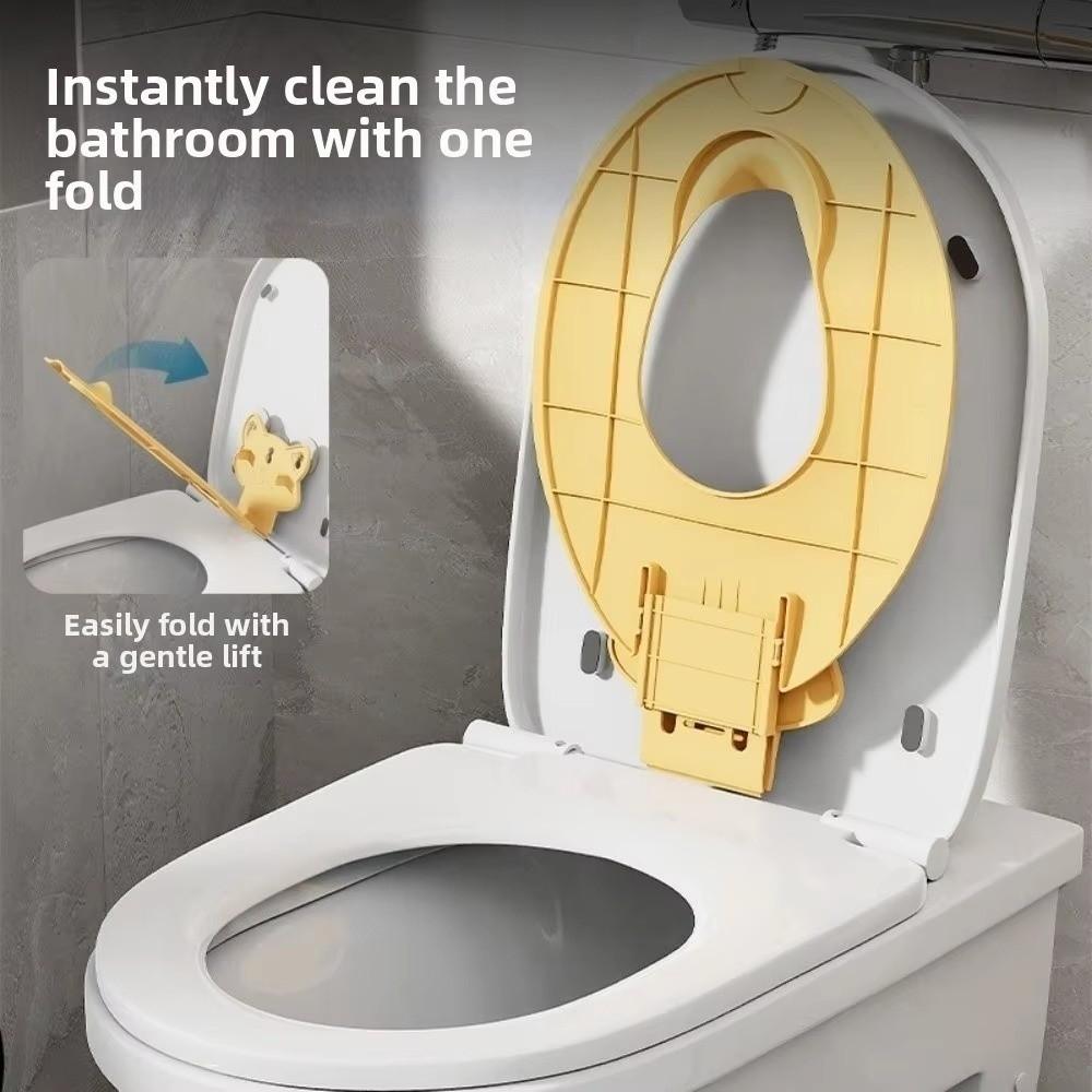 Suction Cup Fixation Toddlers Potty Training Seat Foldable Children Toilet Seat Cover Travel Use