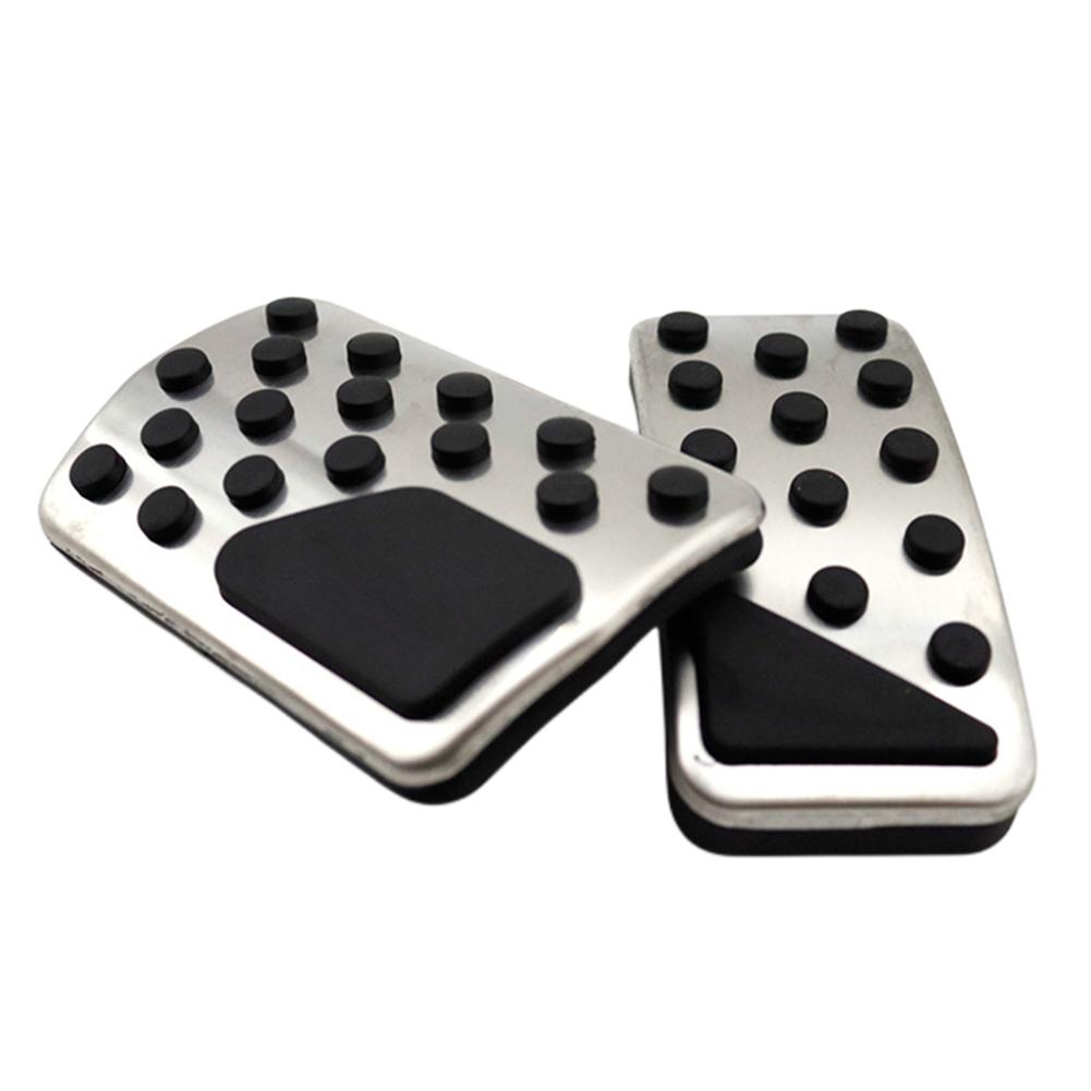 2 шт. противоскользящая накладка на педаль газа, аксессуары для интерьера, накладка на педаль газа и тормоза для Jeep Wrangler Compass Grand Cherokee