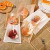 Пакет для упаковки пищевых продуктов из крафт-бумаги Одноразовый пакет для упаковки закусок Маслонепроницаемый бумажный пакет