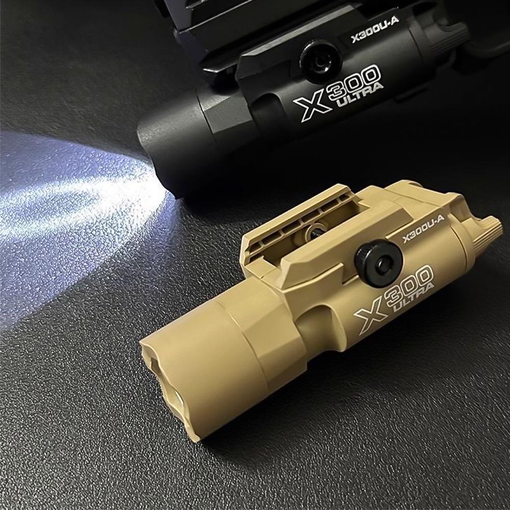 Многофункциональный фонарь-подсветка X300U Scout с режимом стробоскопа для страйкбольной винтовки, охотничьей винтовки с 20-мм планкой