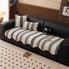 New Sofa Cover Cover Cloth Universal In All Seasons, Straight Row Non-Slip Seat Cushion, High-Grade Chenille Sofa Cushion