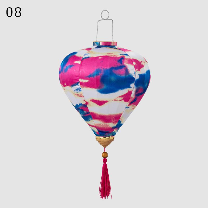 12/14 дюймовый китайский традиционный подвесной фонарь из атласного шелка цветочный фонарь для представлений, вечеринок, весенних фестивалей, наружное украшение