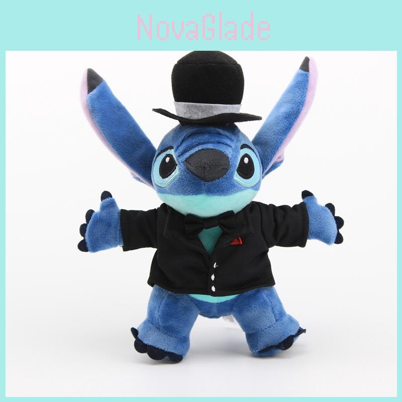 Luxurious And Cuddly New Anime Suit Lilo Stitch Plush Bear Kid Soft Toy Gift 24cm Doll Toys