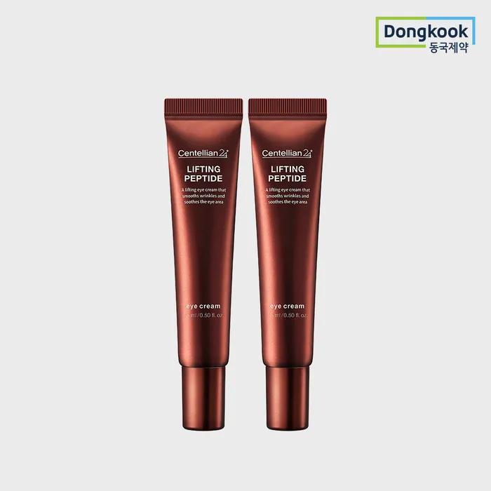 CENTELLIAN24 Лифтинг-пептидный крем для глаз 15 мл x 2 Уход для лифтинга глаз Уход за эластичностью Осветление Улучшение морщин