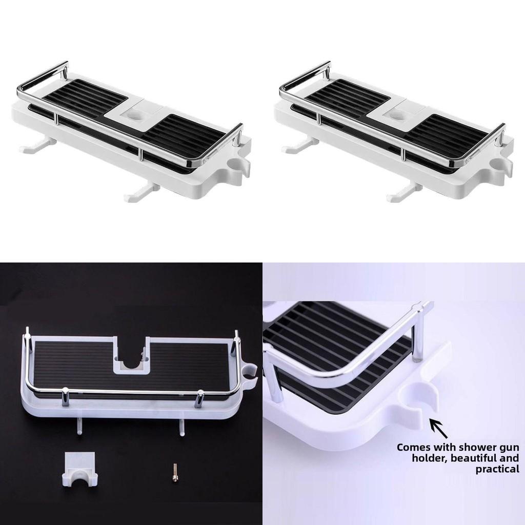 Включена полка для душа в ванной комнате для удобного хранения в домашних ванных комнатах