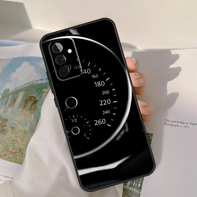 Крутой ретро-спидометр Чехол для Samsung Galaxy A16 A26 A56 A36 A06 A52 A53 A33 A13 A34 A54 A14 A15 A35 A55 A22 A32