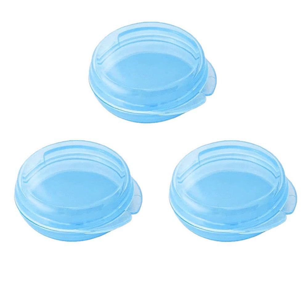 3 шт. Круглый органайзер для таблеток Хорошо герметизирующиеся контейнеры для лекарств Прочная таблетница