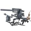 WW2 Германия Военное оружие Строительные блоки Фигурка солдата Армии Противотанковая пушка Детали Пушки MOC Модель Кирпичики Игрушки Для Детей