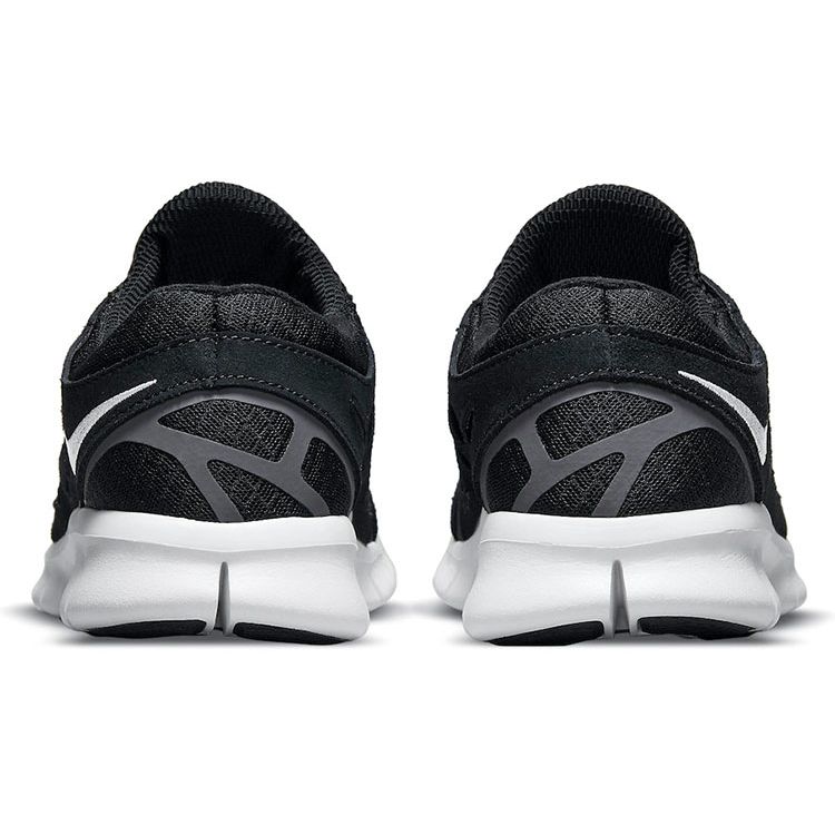 Nike Кроссовки Free Run 2 Black White Мужские Темно-Серые 537732-004