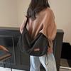 Corduroy Tote Bag Women's Large Capacity Crossbody Bag Shoulder Bag Underarm Bag